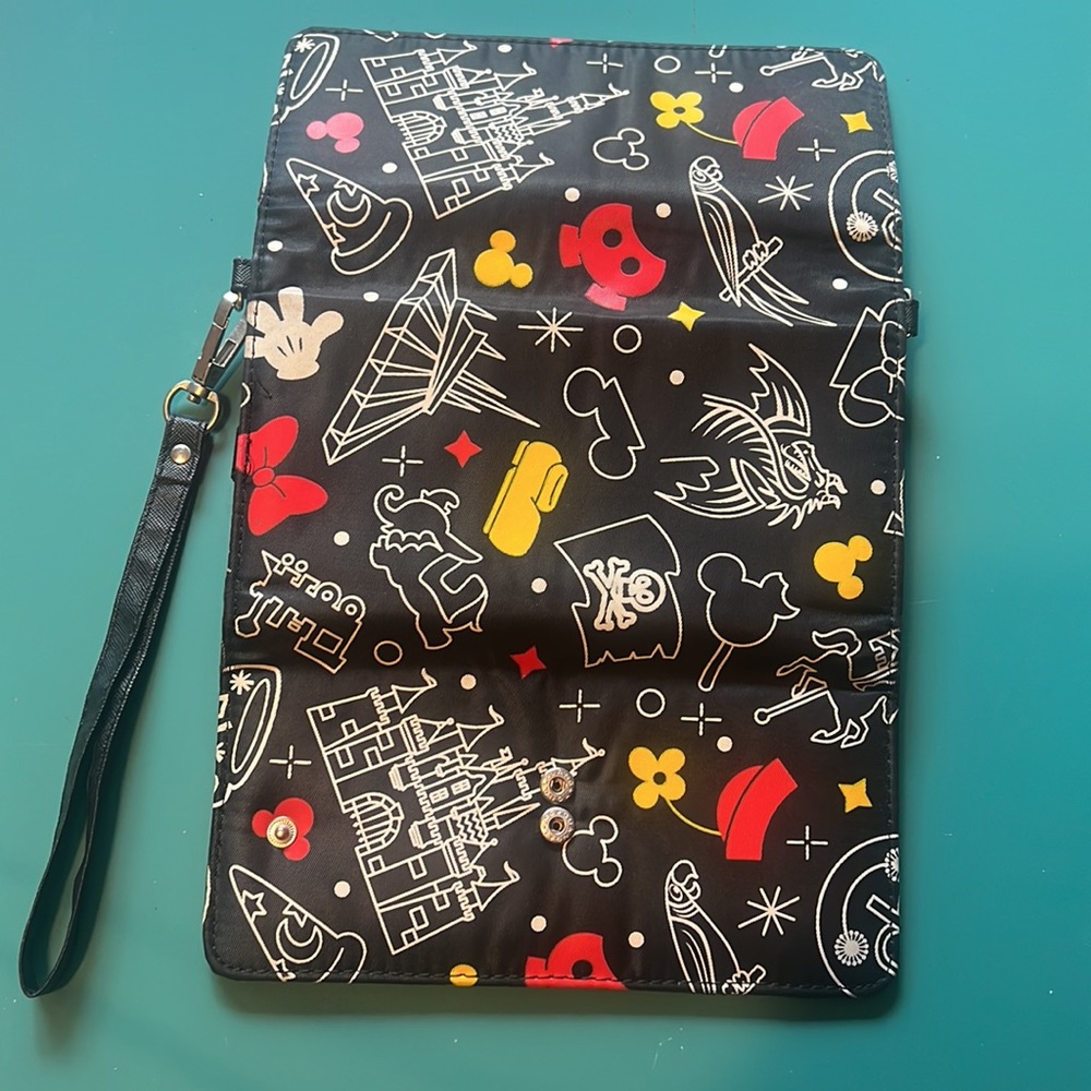 ♥️ Disney Parks Icons Mickey & Minnie Wallet Wristlet! - Picture 5 of 7